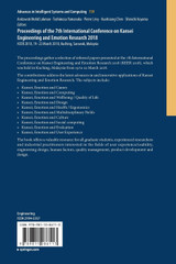 Proceedings of the 7th International Conference on Kansei Engineering and Emotion Research 2018