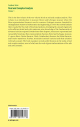 Real and Complex Analysis Real and Complex Analysis