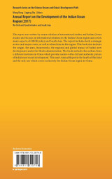 Annual Report on the Development of the Indian Ocean Region (2017) Annual Report on the Development of the Indian Ocean Region (2017)