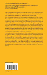 Advances in Local Public Economics