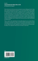 Issues Decisive for China's Rise or Fall Issues Decisive for China's Rise or Fall