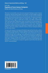 Regulation of Cancer Immune Checkpoints Regulation of Cancer Immune Checkpoints