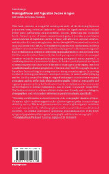 Municipal Power and Population Decline in Japan Municipal Power and Population Decline in Japan