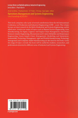 Operations Management and Systems Engineering