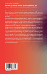 Individual Retweeting Behavior on Social Networking Sites Individual Retweeting Behavior on Social Networking Sites