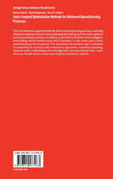 Socio-Inspired Optimization Methods for Advanced Manufacturing Processes