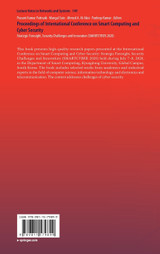 Proceedings of International Conference on Smart Computing and Cyber Security
