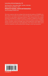 Advances in Systems, Control and Automations