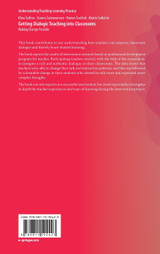 Getting Dialogic Teaching into Classrooms