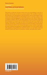 Social Values and Social Indicators Social Values and Social Indicators