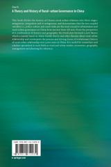 A Theory and History of Rural-urban Governance in China