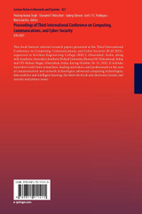 Proceedings of Third International Conference on Computing, Communications, and Cyber-Security Proceedings of Third International Conference on Computing, Communications, and Cyber-Security