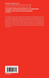 Proceedings of International Conference on Computational Intelligence, Data Science and Cloud Computing