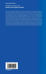 Nutrition and Psychiatric Disorders Nutrition and Psychiatric Disorders