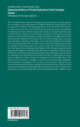 Enhancing Resilience of Dryland Agriculture Under Changing Climate Enhancing Resilience of Dryland Agriculture Under Changing Climate