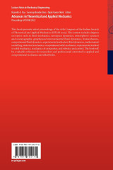 Advances in Theoretical and Applied Mechanics