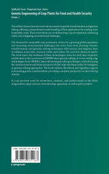Genetic Engineering of Crop Plants for Food and Health Security Genetic Engineering of Crop Plants for Food and Health Security