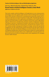 Recent Trends in Artificial Intelligence Towards a Smart World