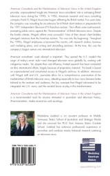 American Consultants and the Marketization of Television News in the United Kingdom