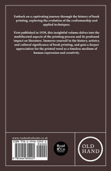 The Printing of Books