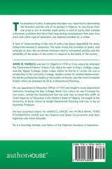 Policy Development and Nigerian Education