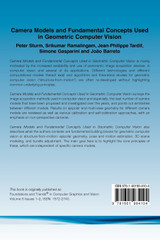 Camera Models and Fundamental Concepts Used in Geometric Computer Vision