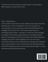 Previous Years Solved Papers-Psychology Paper 2 Previous Years Solved Papers-Psychology Paper 2