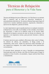 Técnicas de Relajación para el Bienestar y la Vida Sana Técnicas de Relajación para el Bienestar y la Vida Sana