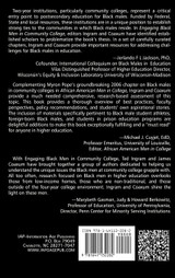 Engaging African American Males in Community College (hc) Engaging African American Males in Community College (hc)