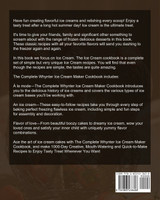 The Complete Whynter Ice Cream Maker Cookbook