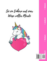 Einhorn Malbuch Einhorn Malbuch