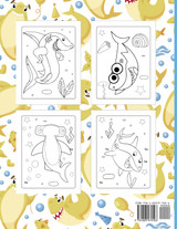 Beautiful Shark Coloring Book