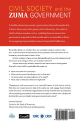 Civil Society and the Zuma Government Civil Society and the Zuma Government