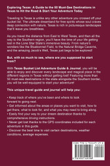 Texas Bucket List Adventure Guide & Journal Texas Bucket List Adventure Guide & Journal