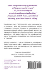 Spiritual Constipation Spiritual Constipation