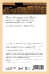 Choléra-morbus Choléra-morbus