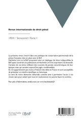 Revue internationale de droit pénal Revue internationale de droit pénal