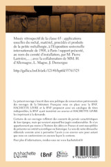 Musée rétrospectif de la classe 65. Applications usuelles du métal, matériel, procédés