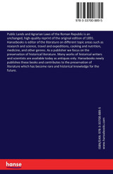 Public Lands and Agrarian Laws of the Roman Republic Public Lands and Agrarian Laws of the Roman Republic