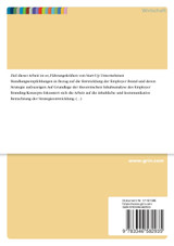 Analyse der Employer Branding-Kommunikation in Start-Ups. Ableitung von Handlungsempfehlungen