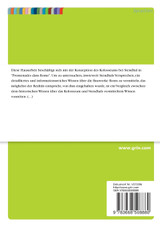 Stendhals Konzeption des Kolosseums in "Promenades dans Rome"