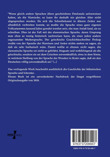 Geschichte der böhmischen Sprache und älteren Literatur Geschichte der böhmischen Sprache und älteren Literatur
