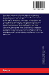 Botanik der späteren Griechen vom dritten bis dreizehnten Jahrhundert Botanik der späteren Griechen vom dritten bis dreizehnten Jahrhundert