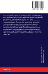 Anregungen für Kunst, Leben und Wissenschaft Anregungen für Kunst, Leben und Wissenschaft