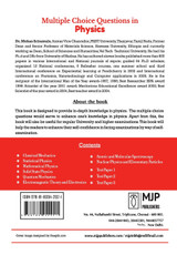 Multiple Choice Questions in PHYSICS Multiple Choice Questions in PHYSICS