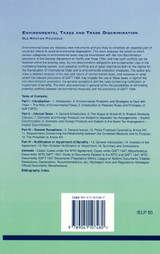 Environmental Taxes and Trade Discrimination Environmental Taxes and Trade Discrimination