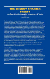 The Energy Charter Treaty, An East-West Gateway For Investment An The Energy Charter Treaty, An East-West Gateway For Investment An