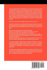 Involvement of Employees in the European Union, Works Councils, Company Statute, Information and Consultation Rights Involvement of Employees in the European Union, Works Councils, Company Statute, Information and Consultation Rights