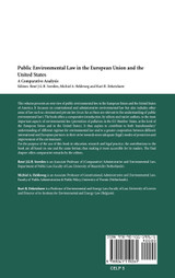 Public Environmental Law in European Union and US, A Comparative Analysis