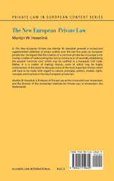 The New European Private Law, Essays on the Future of Private Law The New European Private Law, Essays on the Future of Private Law